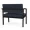 Lesro Lenox Steel Bariatric Chair Metal Frame, Black, RS Night Sky Upholstery LS1401 - alternate 2